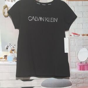 Calvin Klein Black Tee with Logo